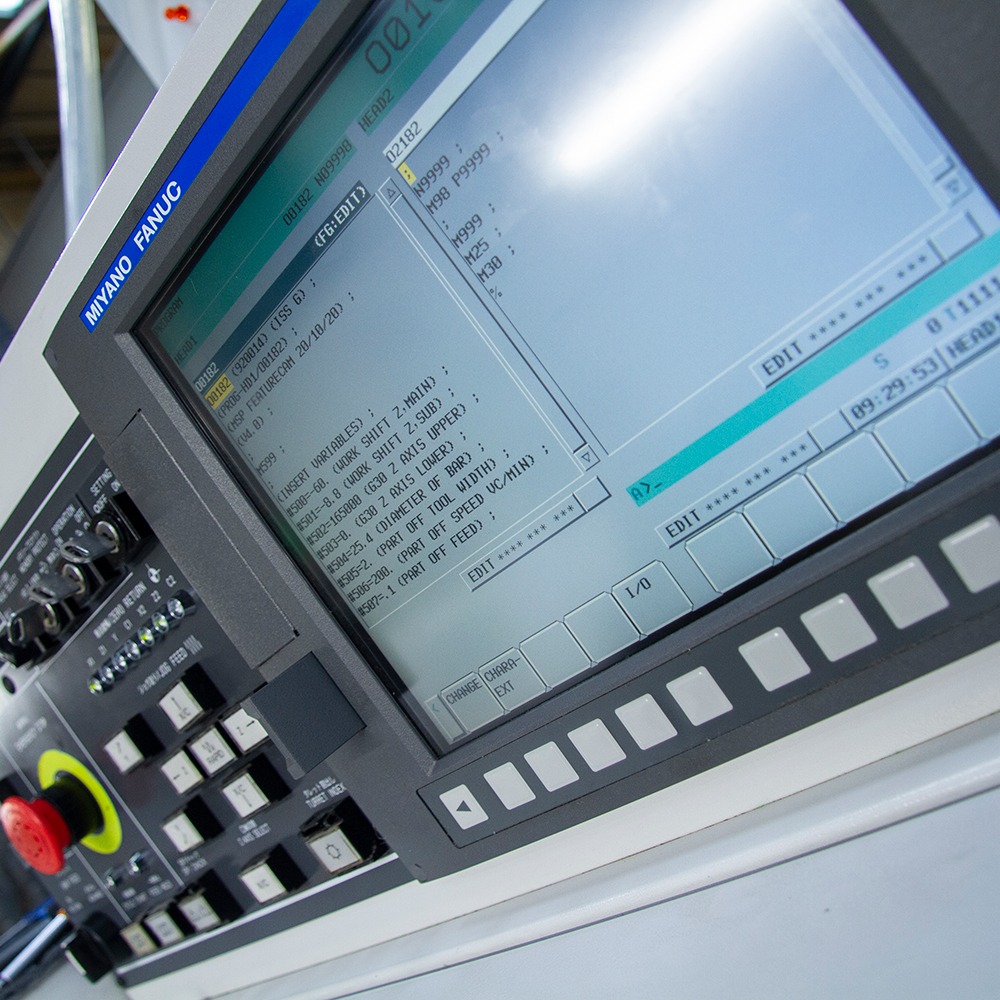 CNC control panel